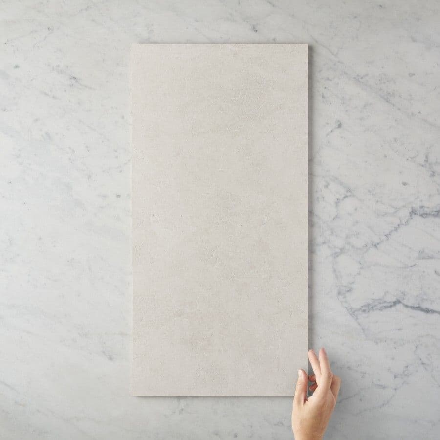 Sydney Matte White Stone Look Tile