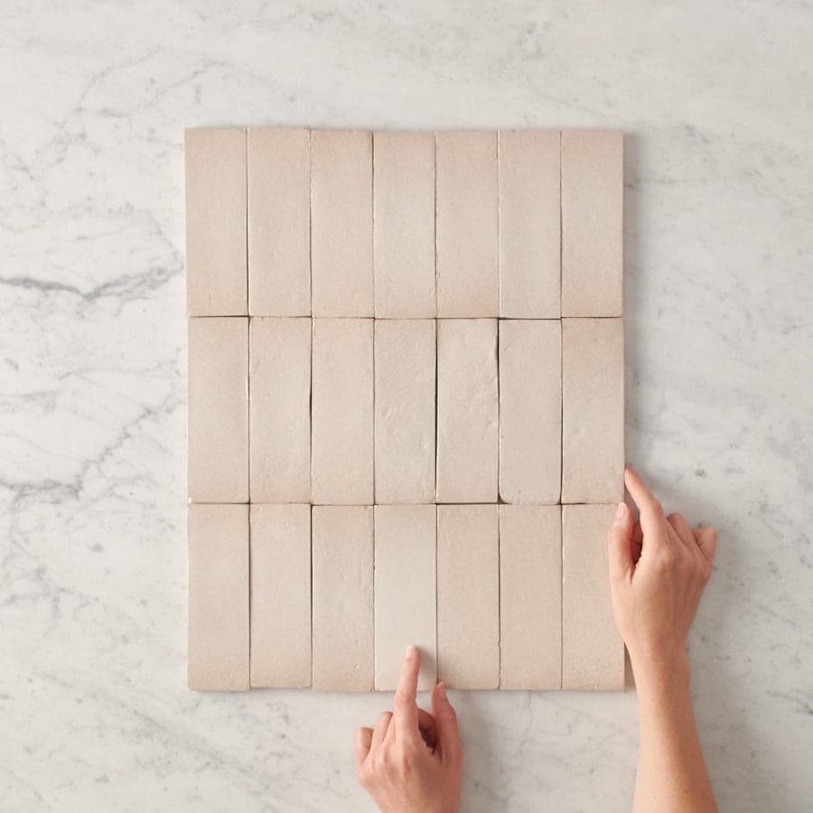 Noosa Gloss Zellige Taupe Tile