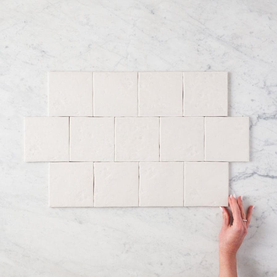 Albert Park Square Matte Vanilla Tile